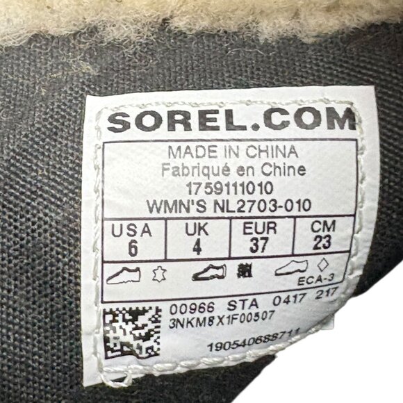 Sorel NL2703 Joan of Arctic Wedge Mid Shearling Lace Up Boot - Picture 5 of 13